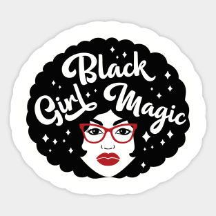 black girl magic Sticker